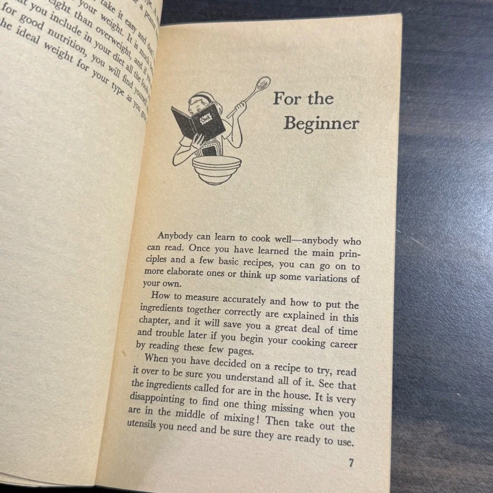 Fannie‎ Farmer Junior Cookbook Vintage Recipes Illustrated Cooking